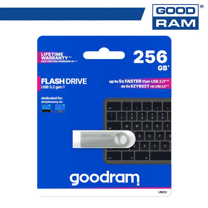 Pendrive GoodRAM 256GB UNO3...