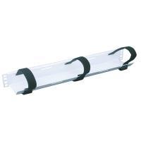 Gruppo APRA APRANET - Elemento di rivestimento del cavo rack (orizzontale angolato) - grigio chiaro RAL 7035 - 1U - 483 cm (19