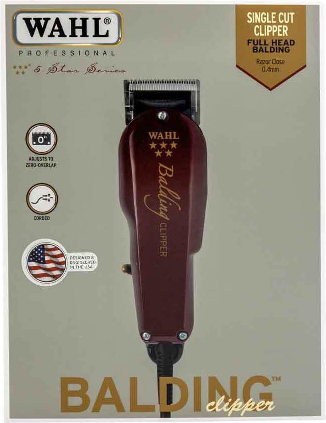 Tagliacapelli Wahl Balding 5*nero/rosso MIH