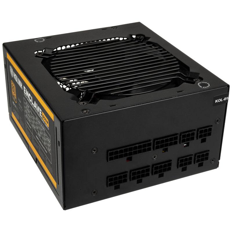 Kolink KL-G500FM alimentatore per computer 500 W 204 pin ATX ATX Nero (Kolink Enclave 500W 80 Plus Gold Modular Power Supply)