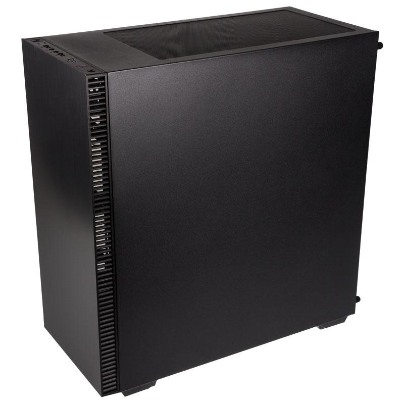 Midi-Tower Stronghold, vetro temperato - nero