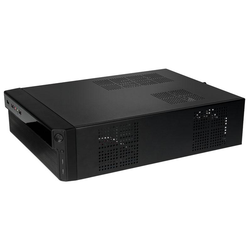 Kolink KLM-002 computer case Micro Tower Nero (Kolink KLM-002 Micro-ATX Desktop Case - Black/Grey)