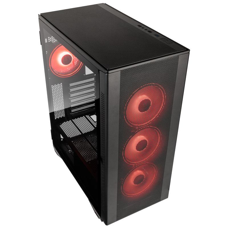 Kolink Stronghold Prism Midi Tower Grigio (Kolink Stronghold Prism ARGB Midi Tower Case - Gunmetal Grey)