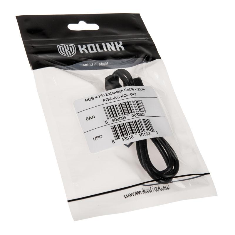 Kolink ARGB 4-Pin 05 m (Kolink RGB Extension Cable - 50cm)
