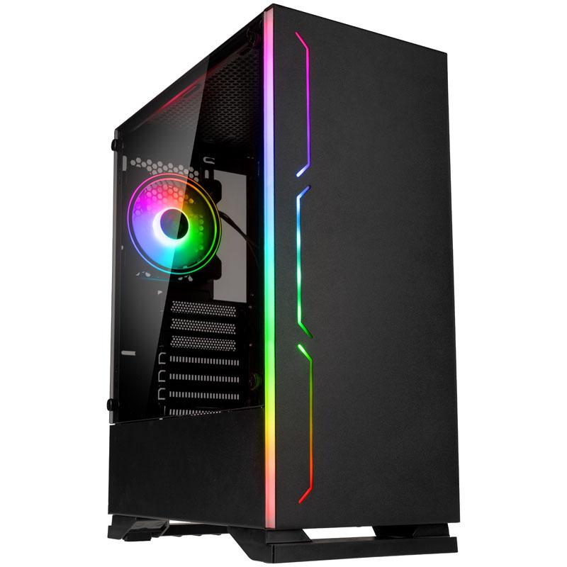 Kolink Inspire K11 - Midi Tower - PC - Nero - ATX - micro ATX - Mini-ITX - Plastica - Acciaio - Vetro temperato - Multi (INSPIR