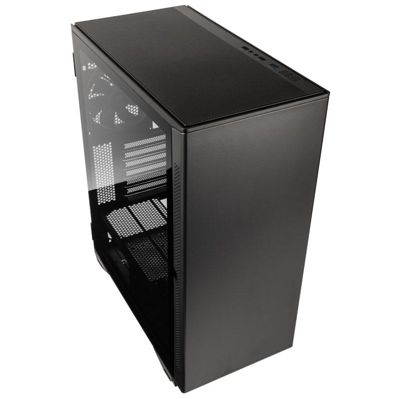 Kolink Stronghold Barricade Midi Tower Case - Gunmetal Grey