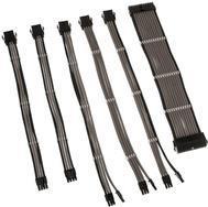 Kolink COREADEPT-EK-GMT cavo di alimentazione interno 035 m (Kolink Core Adept Braided Cable Extension Kit - Gunmetal Grey)