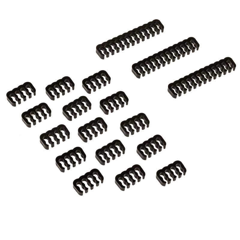 Kolink COREADEPT-EK-RED cavo di alimentazione interno 035 m (Kolink Core Adept Braided Cable Extension Kit - Racing Red)