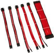 Kolink COREADEPT-EK-RED cavo di alimentazione interno 035 m (Kolink Core Adept Braided Cable Extension Kit - Racing Red)