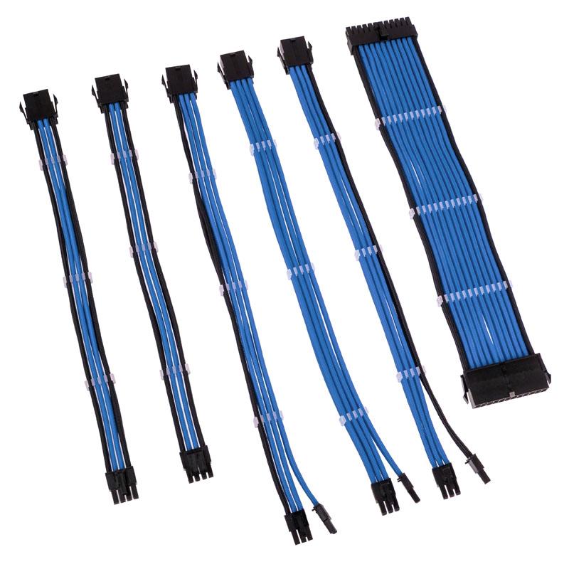 Kolink COREADEPT-EK-BLE cavo di alimentazione interno 035 m (Kolink Core Adept Braided Cable Extension Kit - Regal Blue)