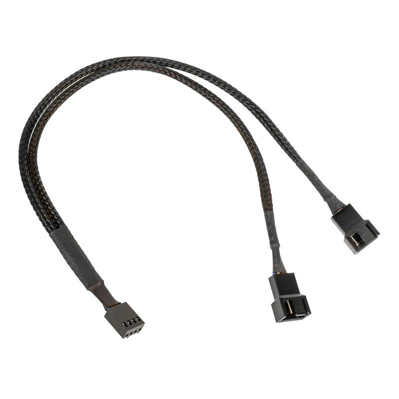 Kolink 1-2 PWM Braided Splitter Cable - 35cm