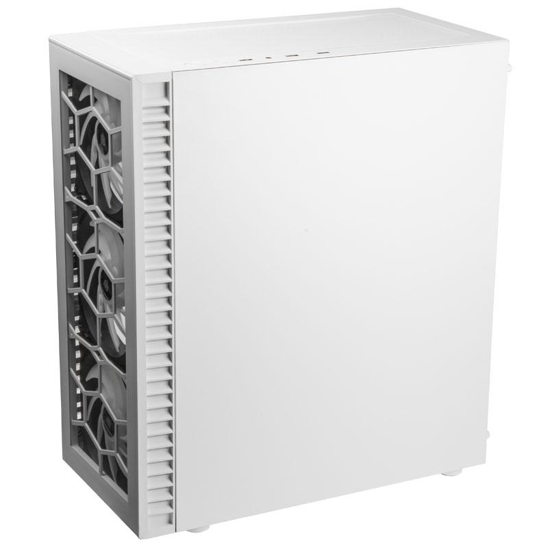 Kolink OBSERVATORY HF GLASS WHITE ARGB Midi Tower Bianco (Kolink Observatory HF Glass ARGB Midi Tower Case - White)