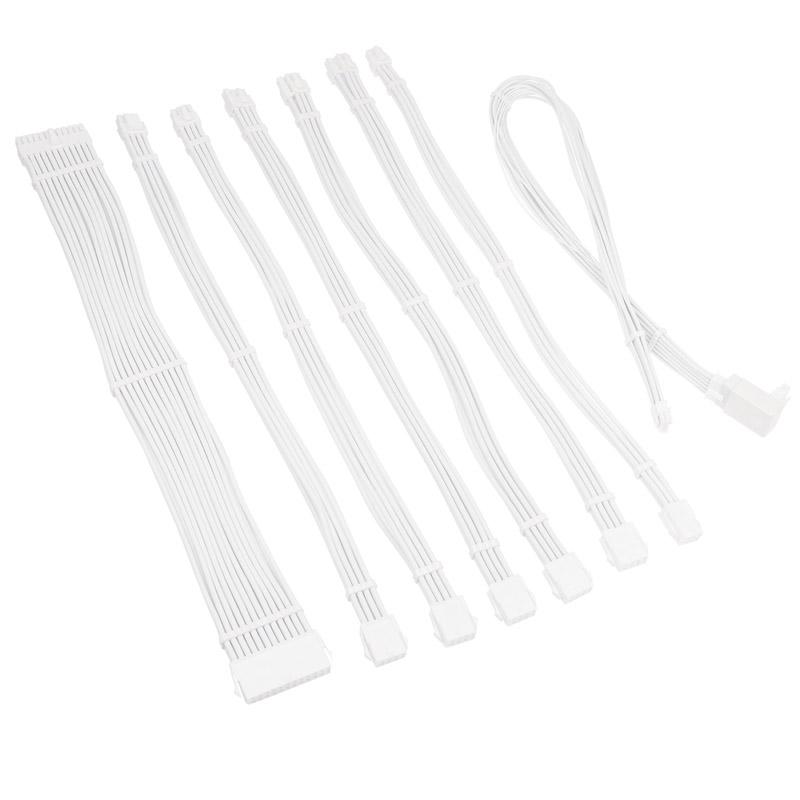 Kolink Core Pro Braided Cable Extension Kit 12V-2x6 Type 2 - Brilliant White