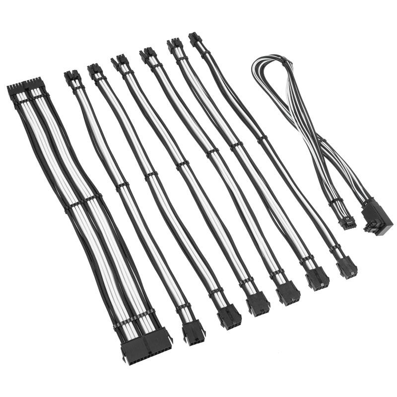 Kolink Core Pro Braided Cable Extension Kit 12V-2x6 Type 2 - Jet Black/Brilliant