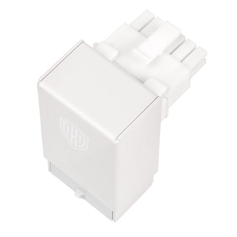 Kolink Core Pro 12V-2x6 16-Pin 90 Degree Adapter - Type 2 - White