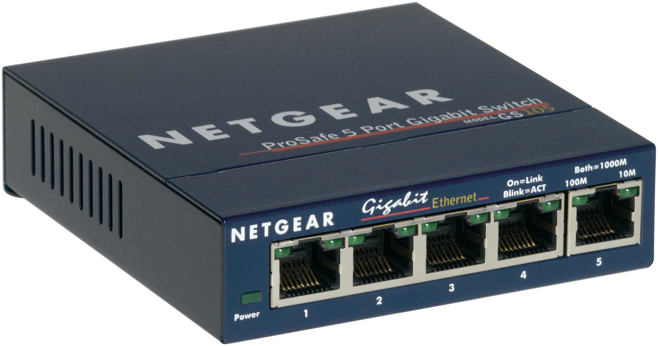 SWITCH 5 GIGABIT METAL CASE