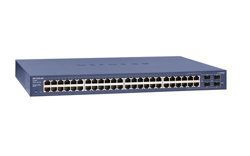 NETGEAR GS748T Gestito L2 Gigabit Ethernet (10/100/1000) Blu