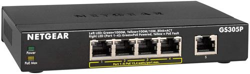 SWITCH 5 GIGABIT POE 55W