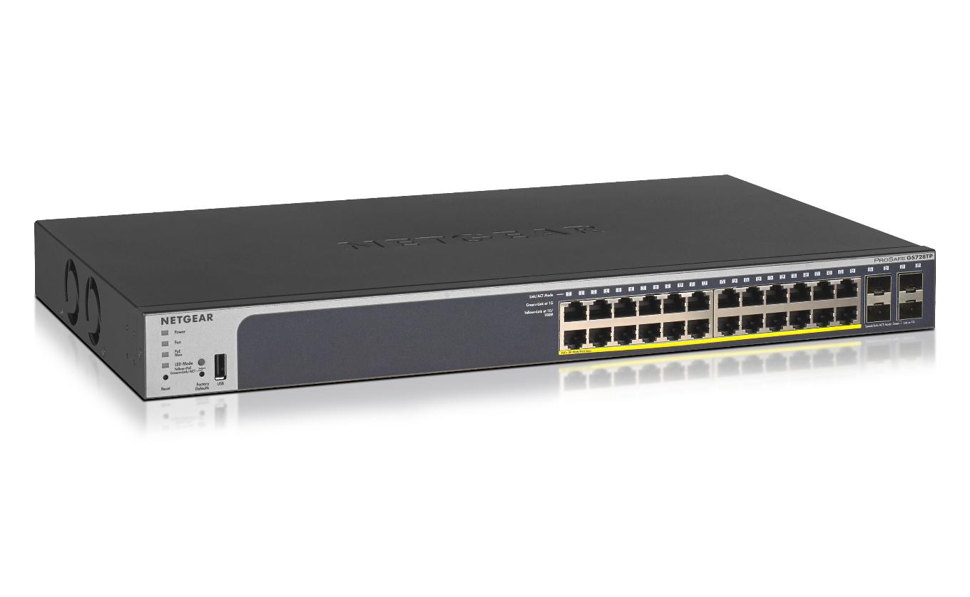 SWITCH 24P GIGABIT POE 190W SMART RJ45 SUPPORTO IPV6