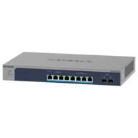 NETGEAR MS510TXUP switch di rete Gestito L2/L3/L4 10G Ethernet (100/1000/10000) Supporto Power over Ethernet (PoE) Grigio, Blu