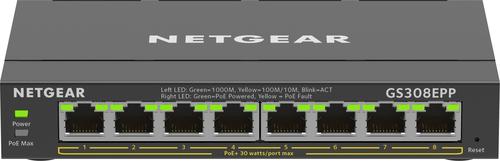 SWITCH ETHERNET 8 PORTE POE