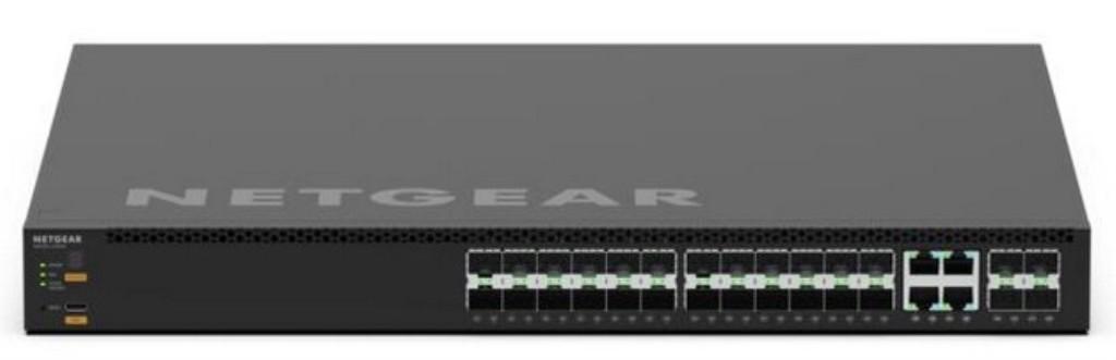 NETGEAR MSM4328F Gestito L3 10G Ethernet (100/1000/10000) 1U Nero