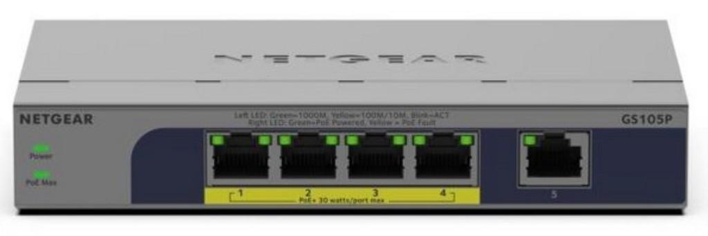 NETGEAR GS105P Non gestito...