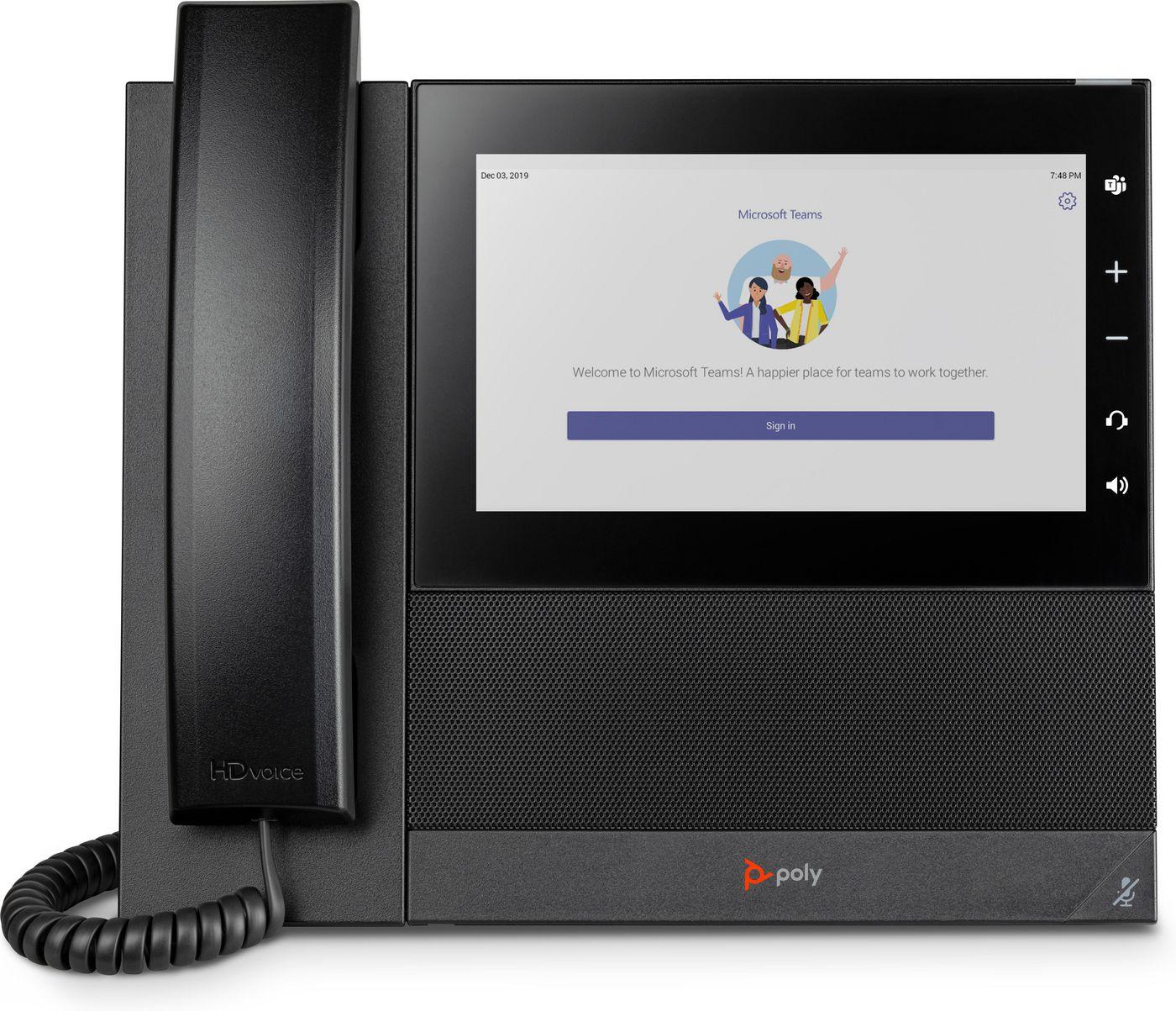 CCX 600 MEDIA PHONE TEAMS POE