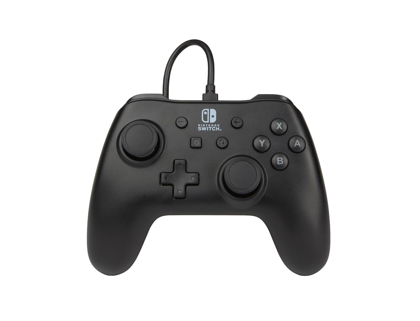 Controller PowerA per Nintendo Switch (cablato nero licenziato ufficialmente)