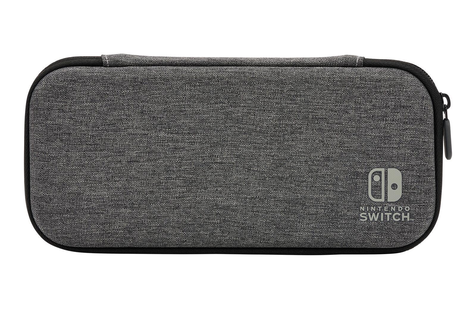 PowerA Slim Etui per Nintendo Switch o Nintendo Switch Lite (antracite licenziato ufficialmente)