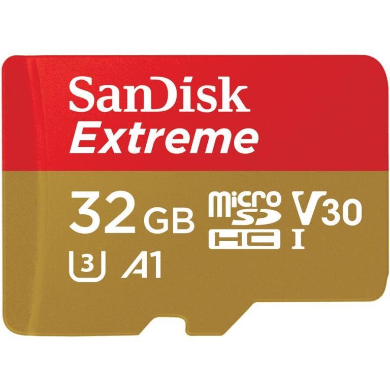 Micro SDHC Sandisk Extreme...