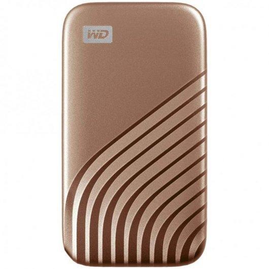 Disco rigido WD My Passport Hard SSD 500 GB USB-C - colore oro