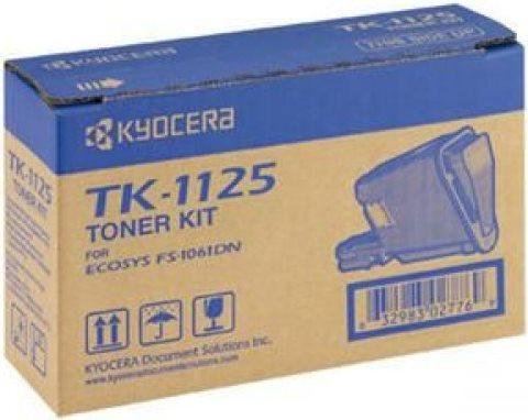 Kyocera TK 1125 - Black - Original - Toner Cartidge - per Kyocera FS -1325mfp, FS -1325mfp/kl3, fs -1061dn, 1061dn/kl3 (TK -112