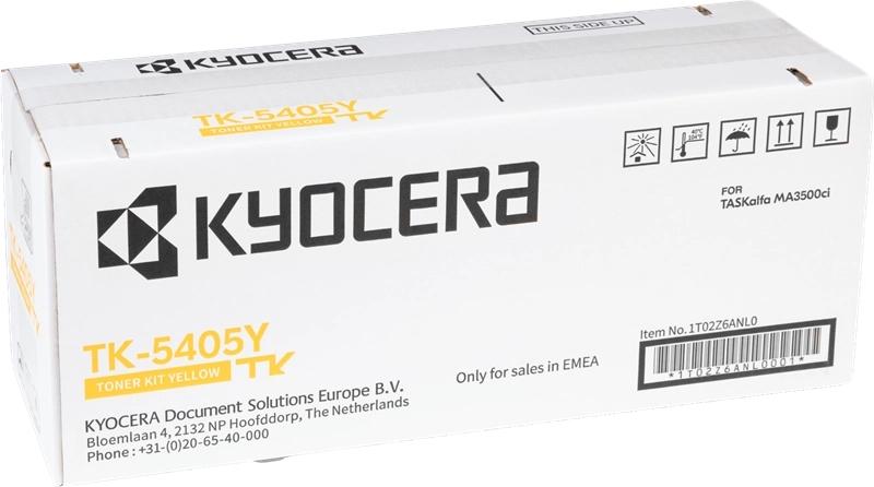 Image of KYOCERA Toner gelb          TK-5405Y 10.000 Seiten