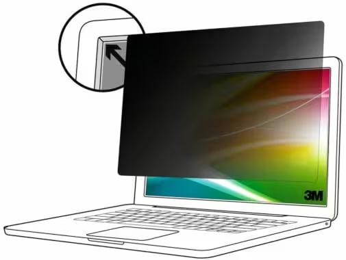 3M Filtro Privacy Bright Screen per 13.3 pol Laptop a Schermo Pieno, 16:9, BP133W9E