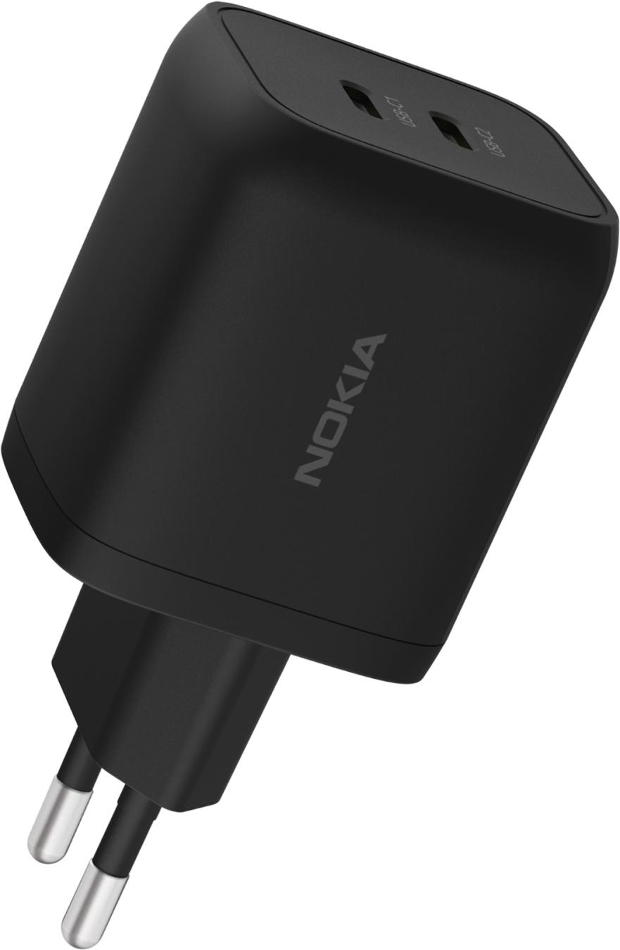 HMD 8P00000273 Caricabatterie per dispositivi mobili Computer portatile Smartphone Tablet Nero AC Ricarica rapida Interno