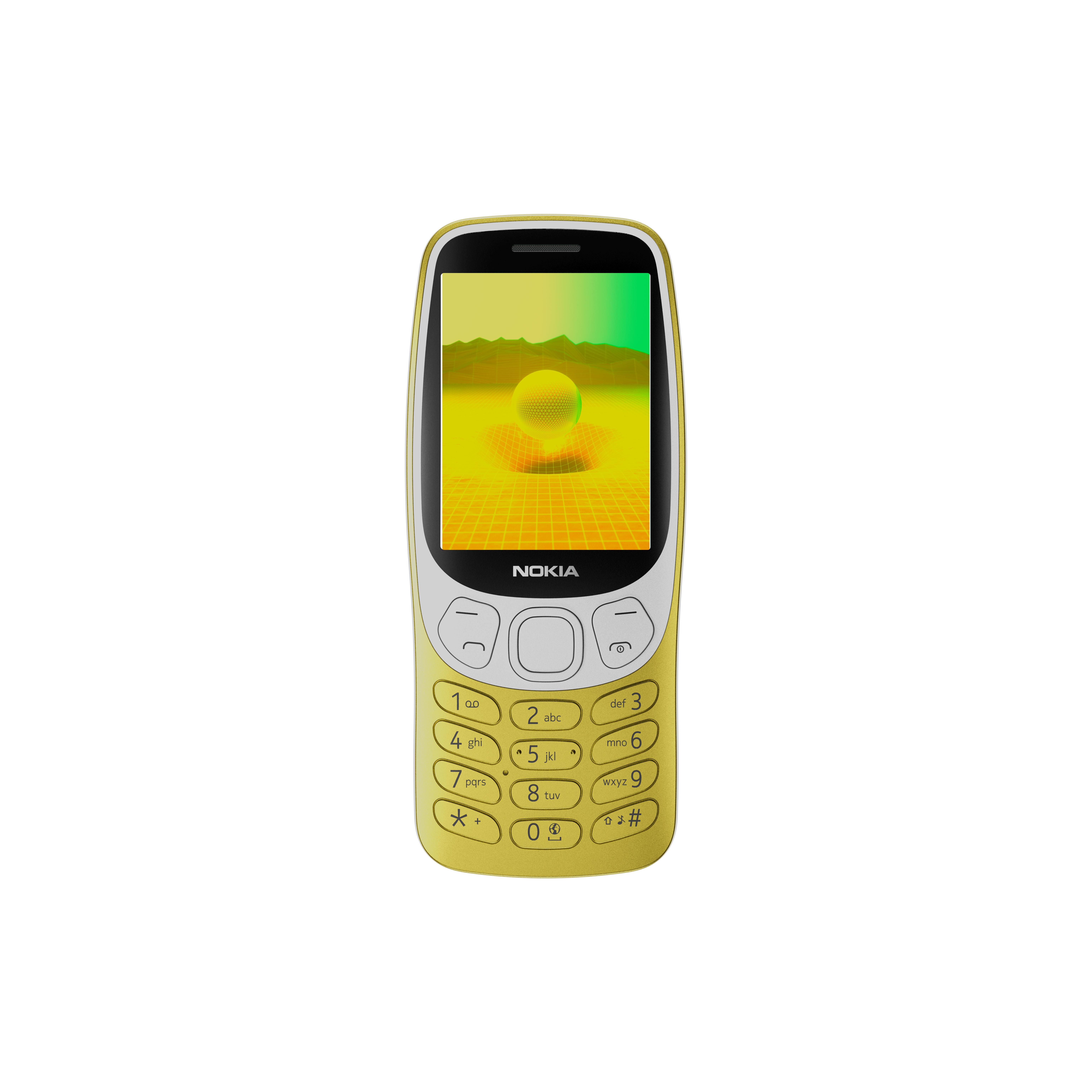 HMD Nokia 3210 (2024) 61 cm (2.4") 89 g Oro Telefono cellulare basico