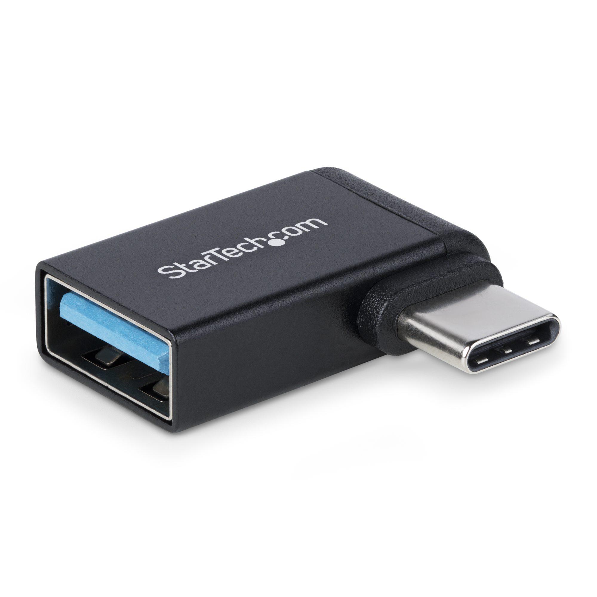 StarTech.com Adattatore USB-C a USB-A ad angolo retto USB 5Gbps adattatore compatto USB-C maschio a USB-A femmina alloggiamento