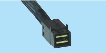 Supermicro CBL-SAST-0550 cavo Serial attach SCSI (SAS) 0,25 m Nero