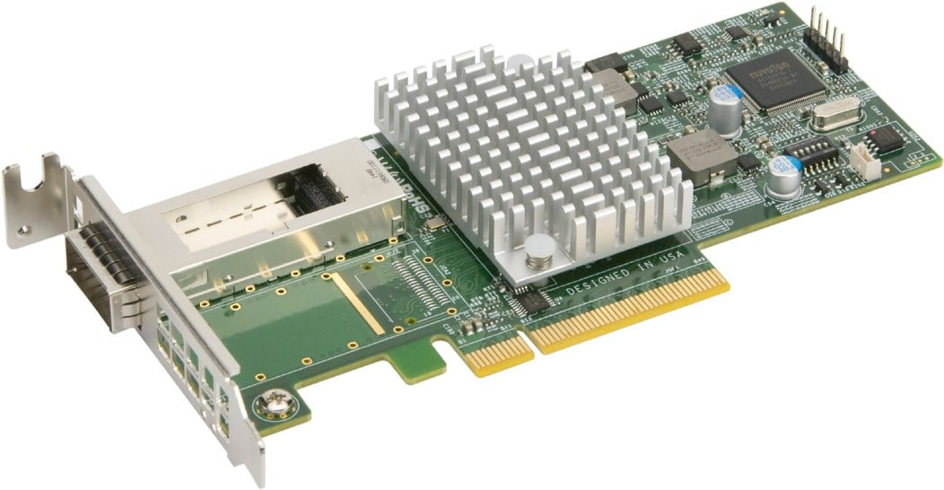 Supermicro AOC-S40G-I1Q-O scheda di rete e adattatore Interno Fibra 40000 Mbit/s