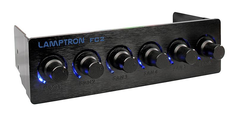 Lamptron FC2 5.25 Bay Fan Controller - Black