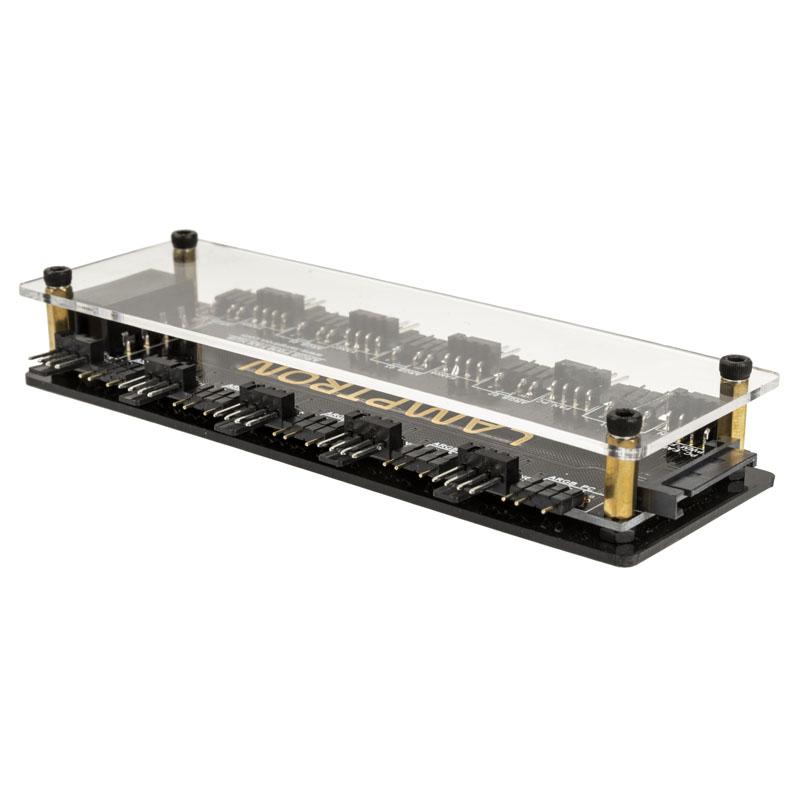 Lamptron SP901-ARGB PWM LÃ¼fter und RGB Hub - ARGB