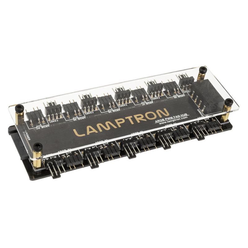 Lamptron SP901-ARGB PWM LÃ¼fter und RGB Hub - ARGB