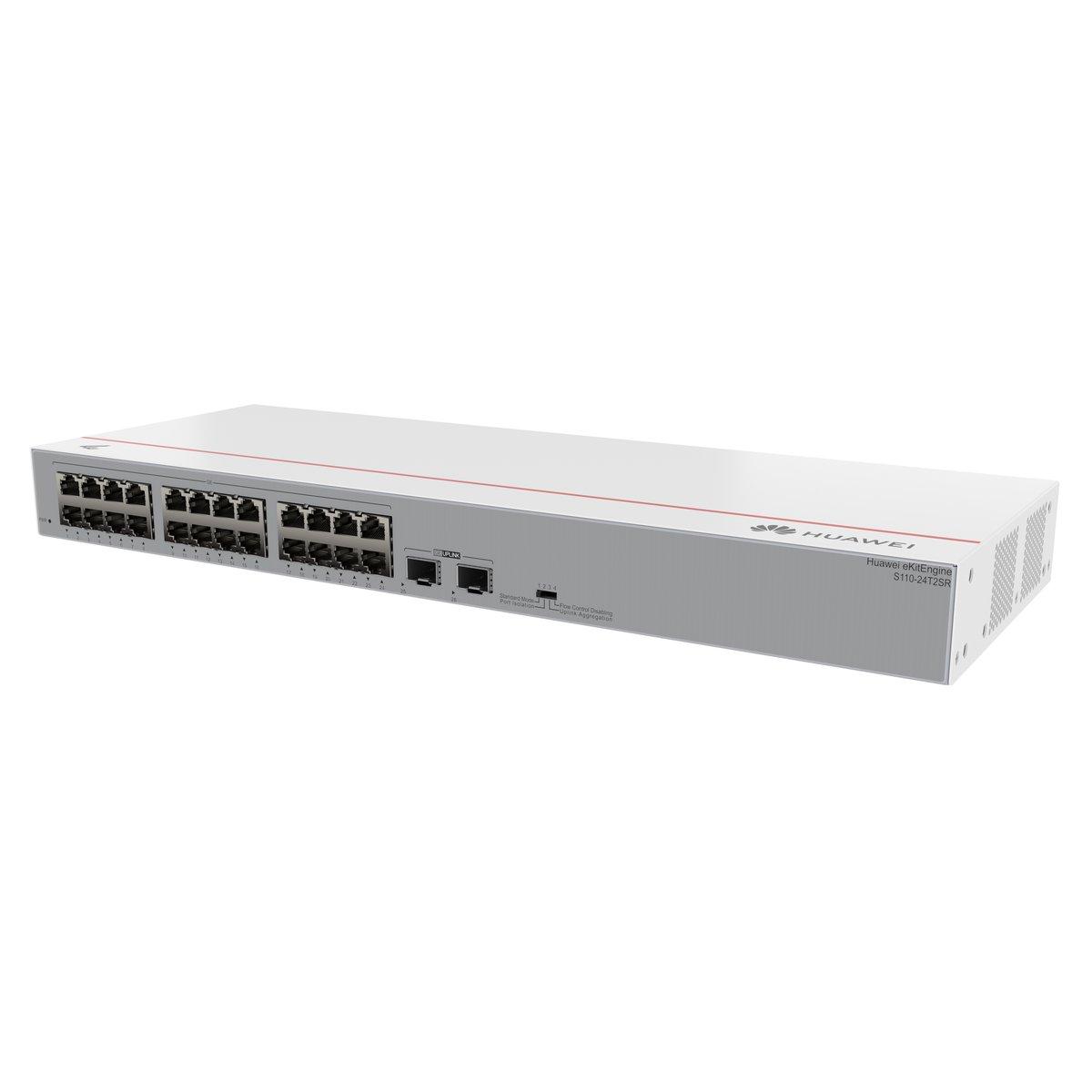 Huawei S110-24T2SR Switch 24x GE PoE 2x SFP AC