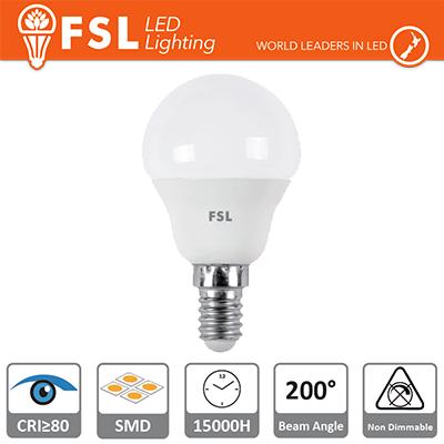 Lampada Sfera - 55W 6500K E14