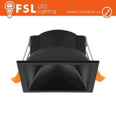 Ghiera fissa QUARDATA - Alluminio verniciato a polvere foro 7575mm NERO