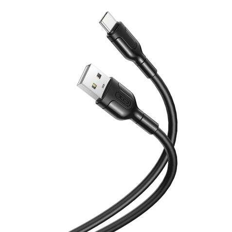 Cavo di ricarica e trasmissione dati XO Type C - Lunghezza 1 m - Silicone morbido e resistente - Alta velocit 5 V 21 A - Conne