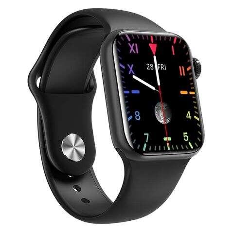 XO W7 Pro Smartwatch 1.8 Schermo HD - Batteria 200MAH - Carico wireless - Cinturino in silicone - IP67 - Colore nero