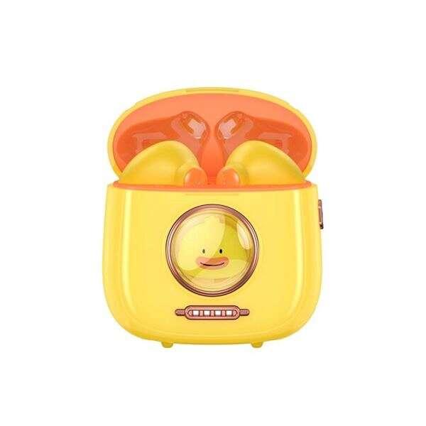 XO Bluetooth 5.1 Kids - Cuffie TWS - Fino a 5 ore di musica - giallo/arancione