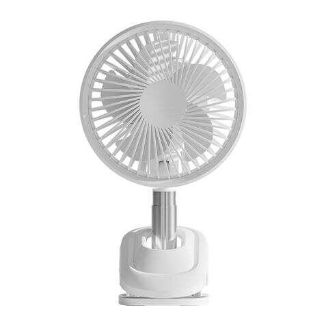 Ventilatore da tavolo XO - Tre velocit - Silenzioso - Batteria 2000Mah - Attacco Modalit Clip - Regolazione rotazione 90 - 36
